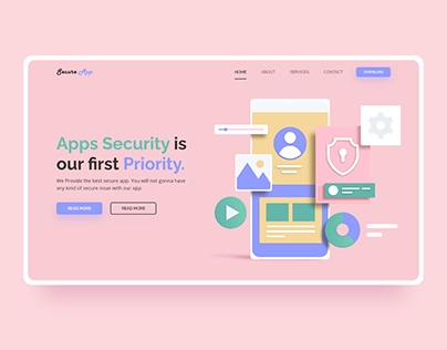 Secure App Web Design