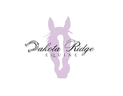Dakota Ridge Equine Logo Design