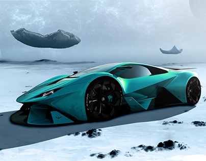 Lamborghini Centaurus Concept - Collaboration Project