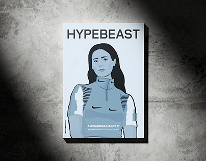 Hypebeast Magazine Cover Mockup