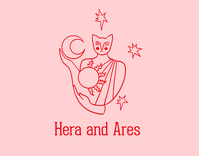 Logo Design for Hera and Ares