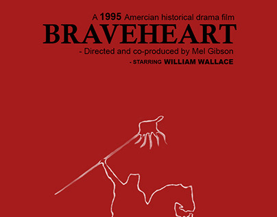 Movie poster- Braveheart