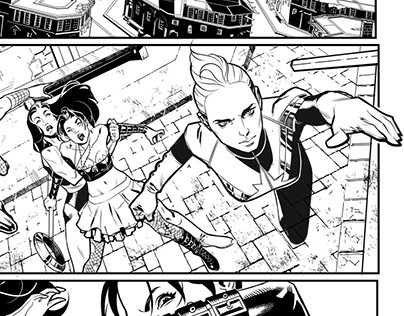 A-Force #5 Inks