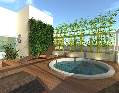 Apartamento Duplex - Com piscina