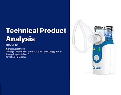 Project thumbnail - Nebulizer by Dr Trust (Technical Product Analysis)