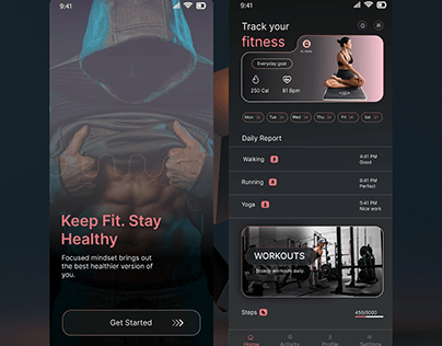 Project thumbnail - Fitness Mobile App