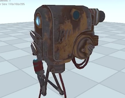 InSomnia Repair Bot Sound Design in Unreal Engine 4