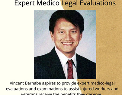 Vicente Bernabe - Expert Medico Legal Evaluations