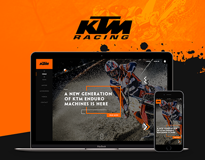 KTM Website - Concept 2016