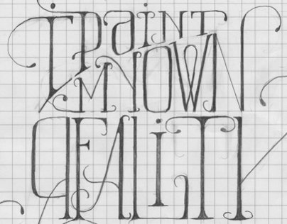 Lettering Sketches