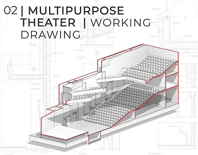 Multipurpose Theater Working Drawing
