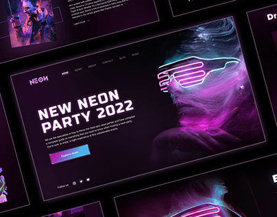 New neon party