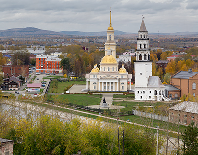 PHT | Views of Nev'yansk, Sverdlovsk region, Russia
