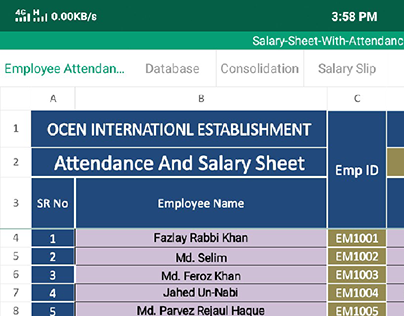 Full company Accounts managing by Excel sheet