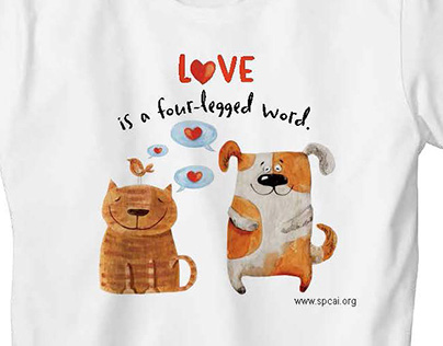 SPCAI T-shirts