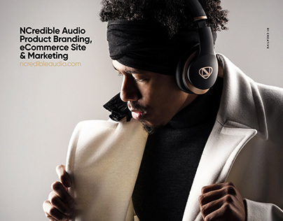 NCredible Audio Product Branding & Ecommerce Website