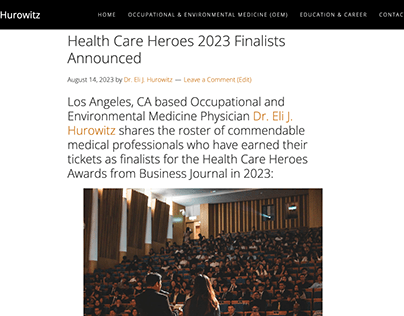 Health Care Heroes 2023 Finalists Announced