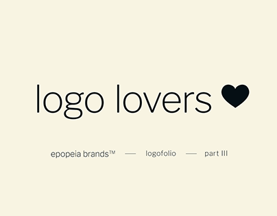 logo lovers ❤ logofolio III