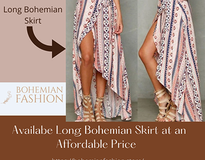 Shop Bohemian Maxi Skirts | Bohemian Fashion Store