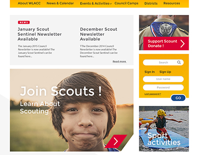 Boy Scouts of America, WLACC - redesign