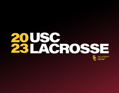 2023 USC Lacrosse Graphics