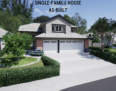 Project thumbnail - Single-Family House As-Built