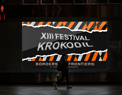 Visual identity for the Festival KROKODIL 2021