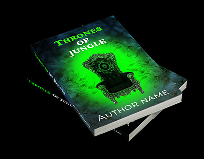 Trone of jungle book cover design