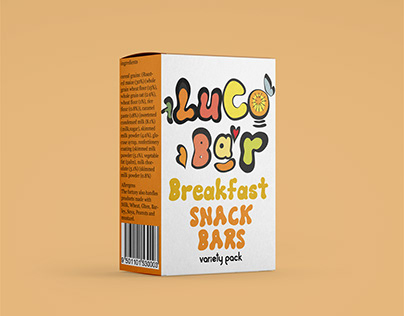 Luco Bar Breakfast snack bar packaging