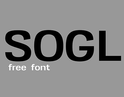 Project thumbnail - Sogl - Free Font