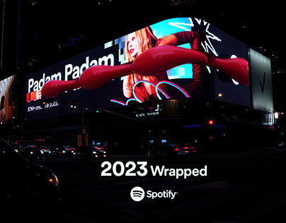 Spotify Wrapped 2023 | 3D Billboard