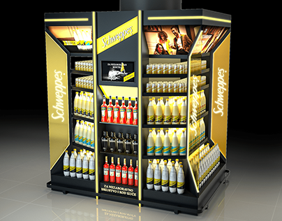 Schweppes family of displays