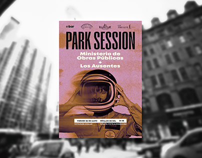 Park Session graphic brand show
