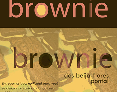 Brownie dos Beija-Flores