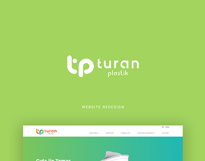 Turan Plastik Website Redesign