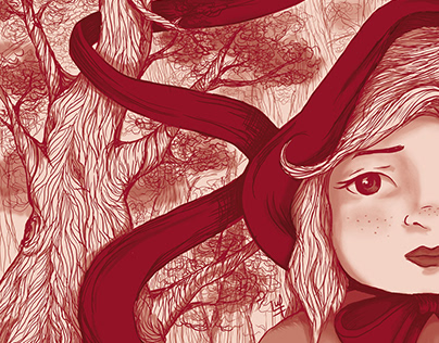 Ilustración Caperucita Roja