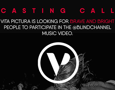 Digital flyers: Vita Pictura Casting Call