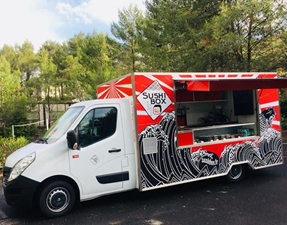 Food Truck Sushi, Montpellier, France