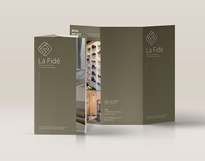 La Fide Trifold Brochure Design