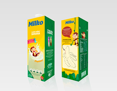 Packaging de leche saborizada