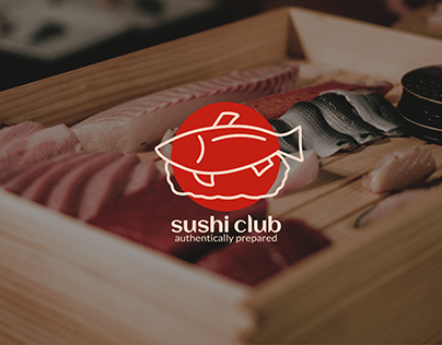 Sushi Club Brand Identity Design