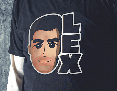 Lex Fridman T-Shirt & Sticker Fan Design