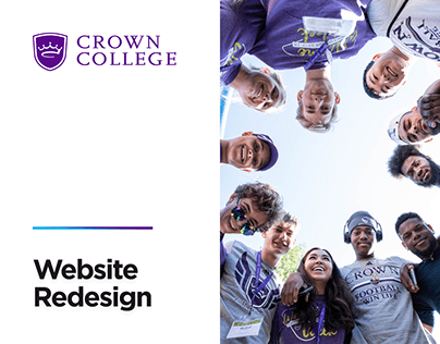 Project thumbnail - Crown College - Website Design