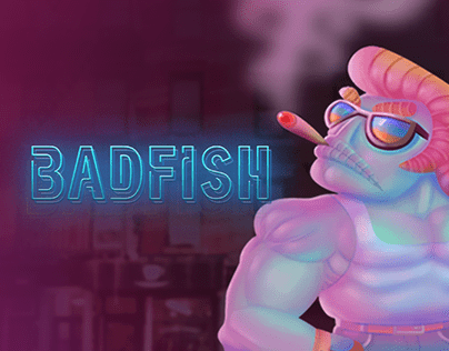 BAD FISH - Digital painting