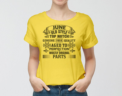 june t-shirt design