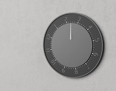 Reverse Time "Clock Wall" | Industrial Design