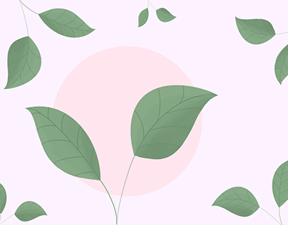 Leaves in Pink