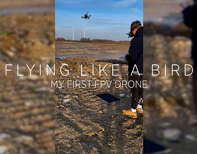 FLYING LIKE A BIRD - MY FIRST FPV DRONE