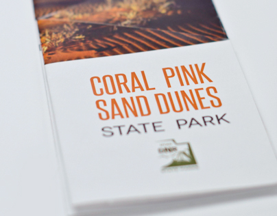 Coral Pink Sand Dunes pamphlet