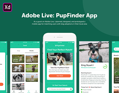 Adobe Live: PupFinder App